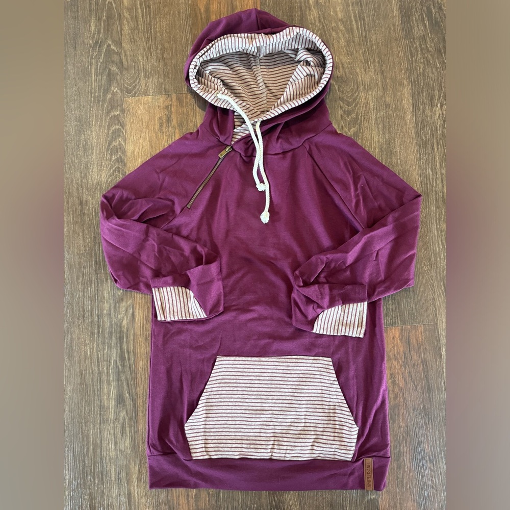 Women’s Ampersand Ave. double hood sweatshirt